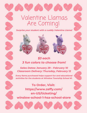 Valentine Llama Grams Are Coming!
